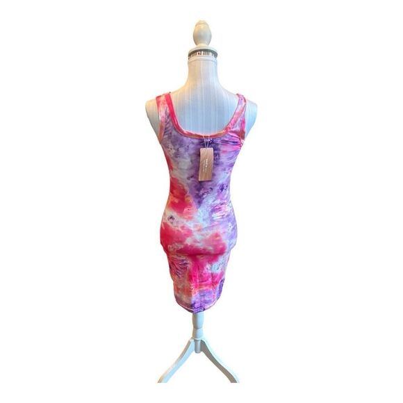 Shein Pink Tie Dye Dress Size 6 NWT - Picture 2 of 3